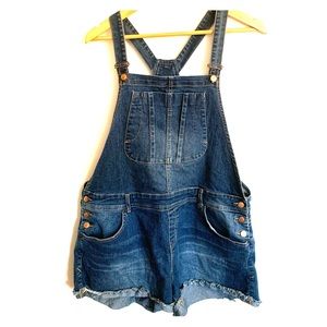 Overall Jean Shorts  (Junior Size)